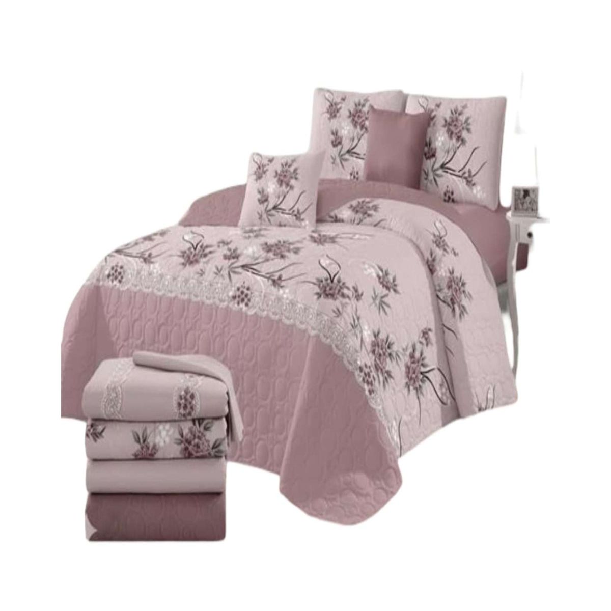 GENERICO - SET SABANA CON CUBRECAMA PLAZA Y MEDIA S88