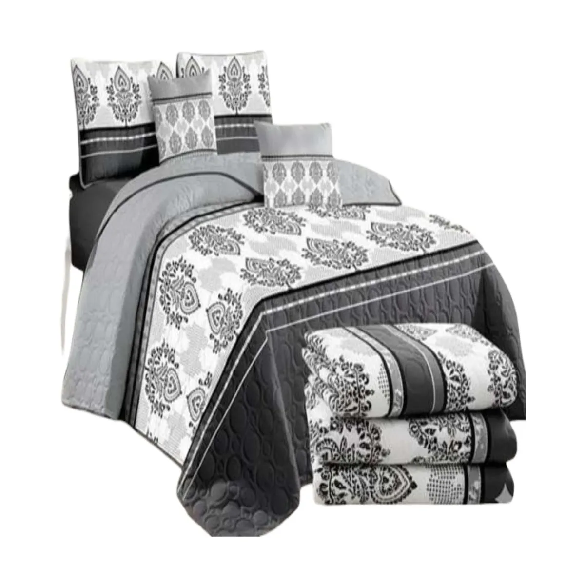 GENERICO - SET SABANA CON CUBRECAMA KING S128