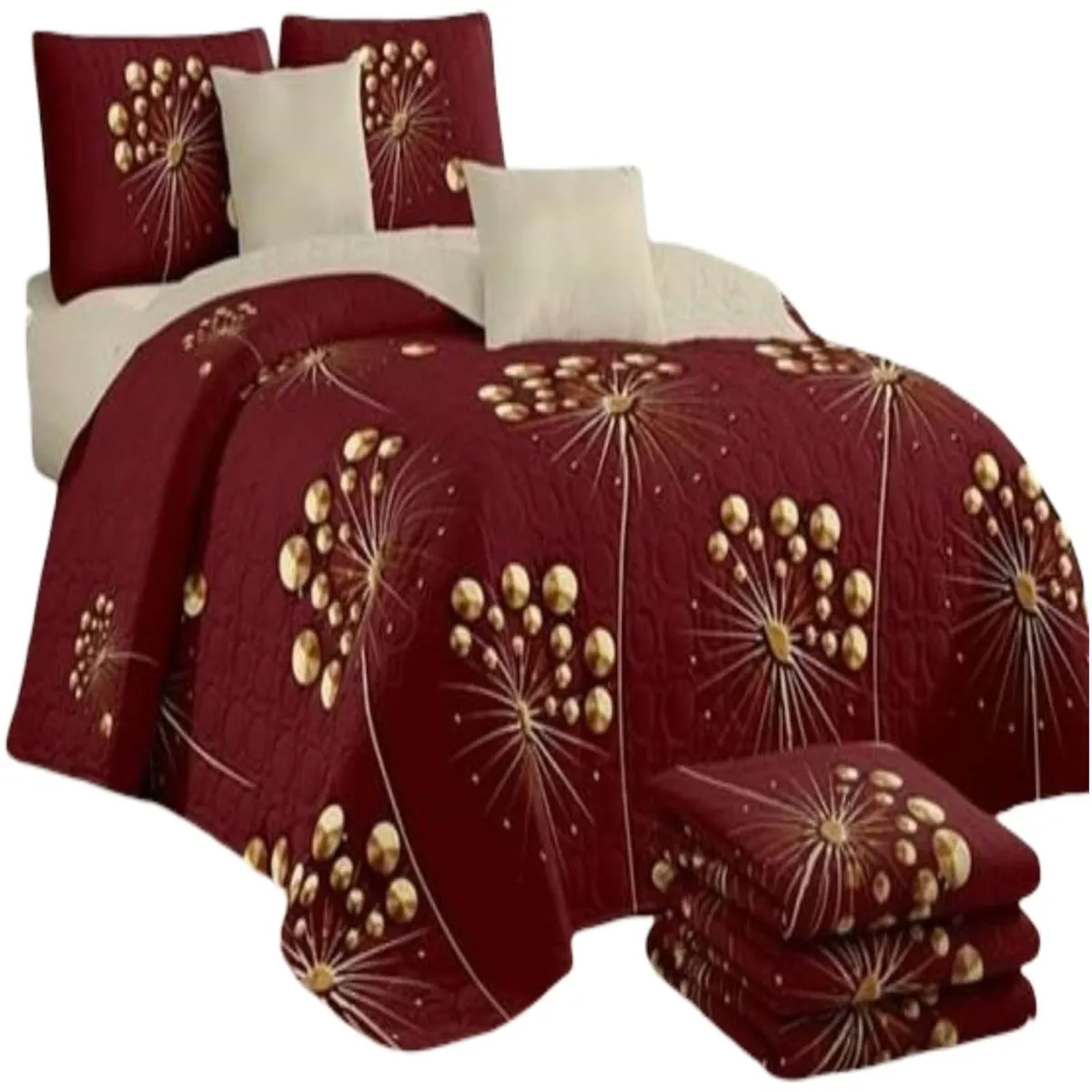 GENERICO - SET SABANA CON CUBRECAMA KING S146