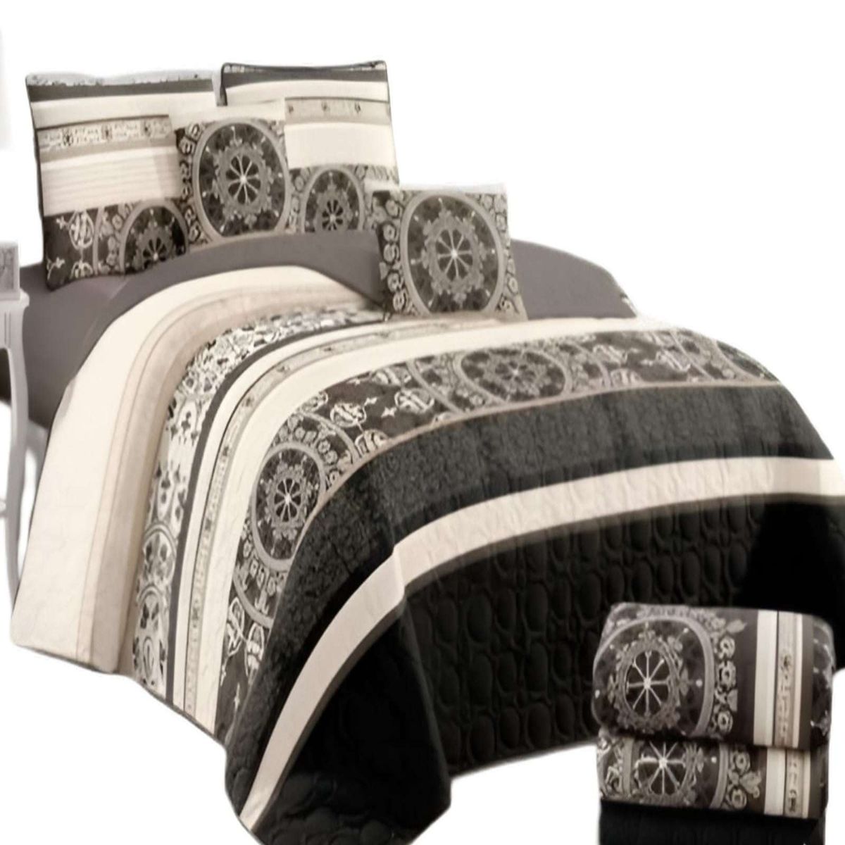 GENERICO - SET SABANA CON CUBRECAMA KING S147