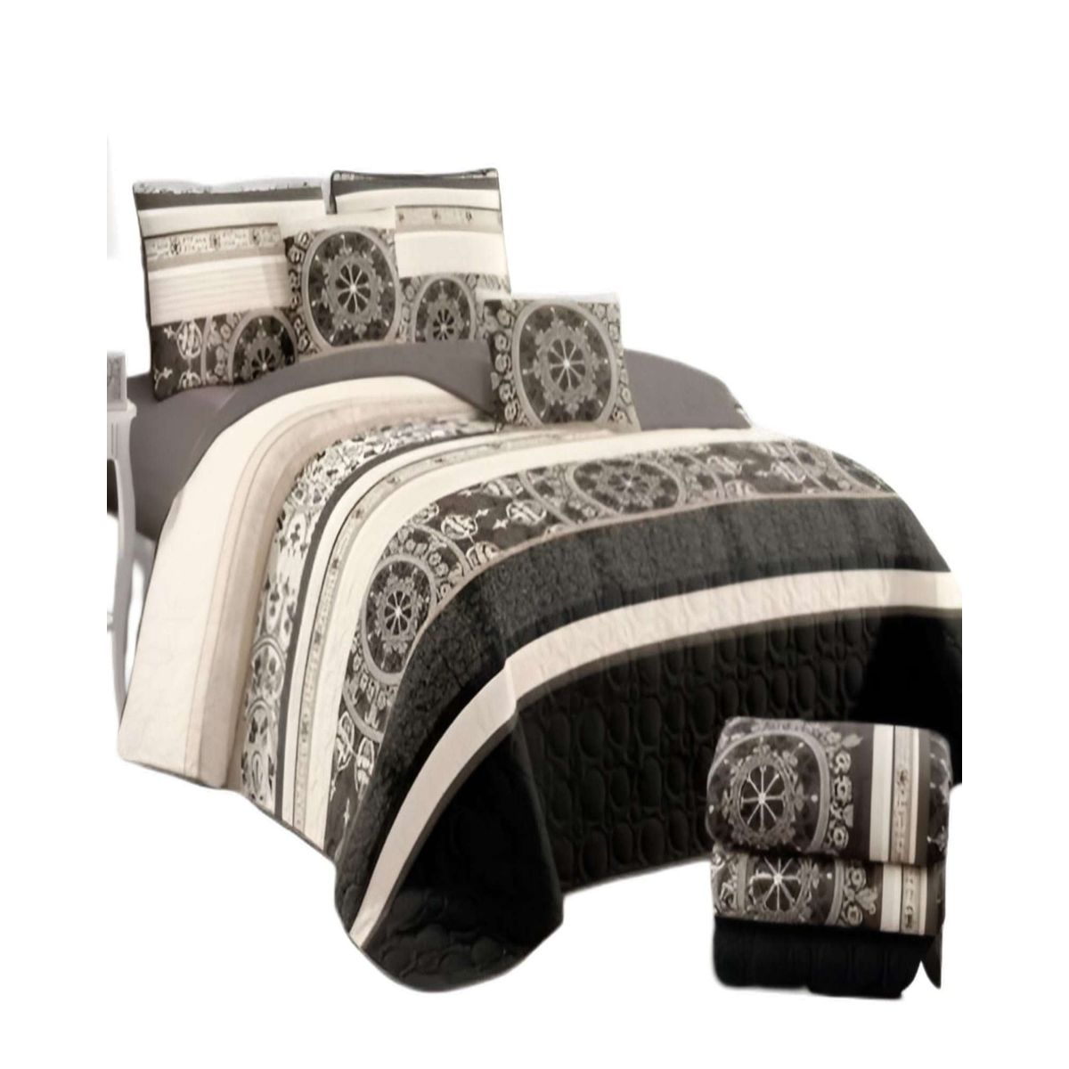 GENERICO - SET SABANA CON CUBRECAMA KING S147