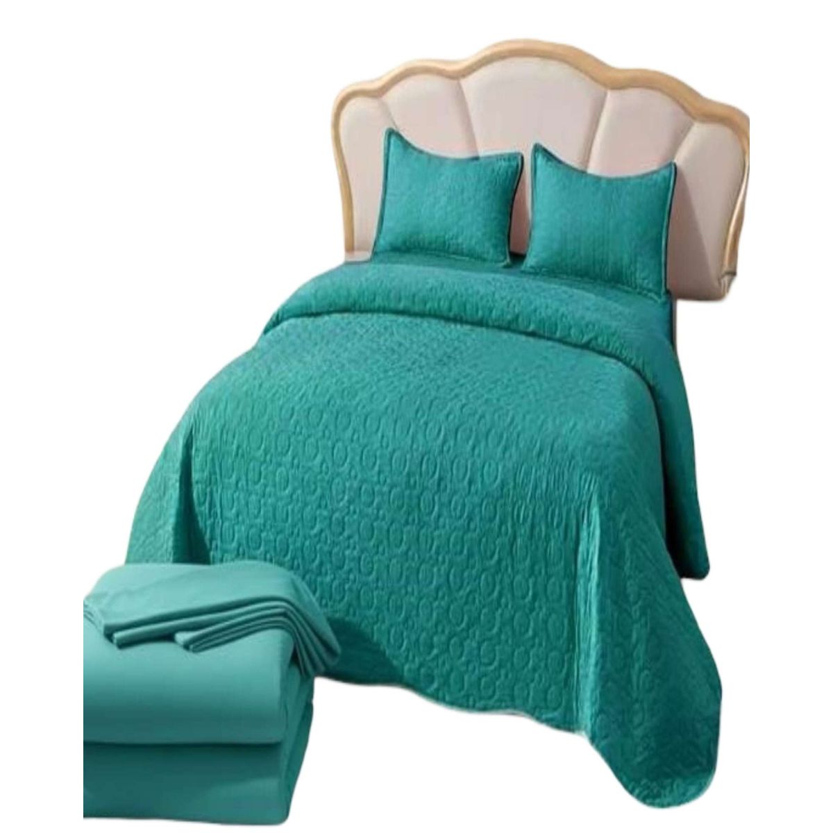 GENERICO - SET SABANA CON CUBRECAMA PLAZA Y MEDIA S65