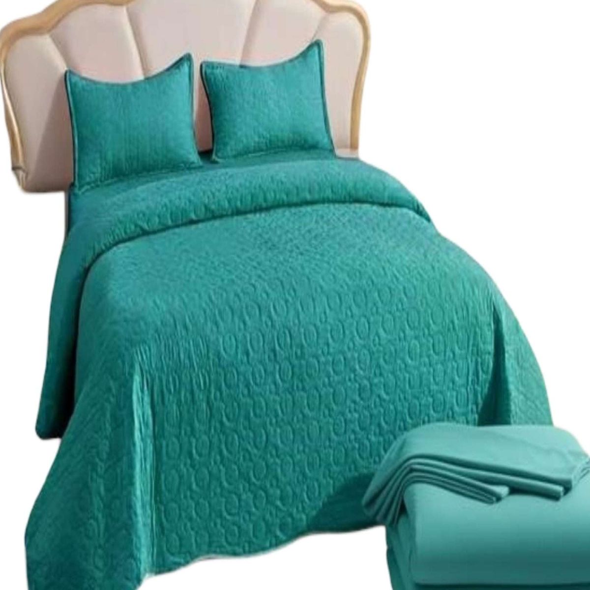 GENERICO - SET SABANA CON CUBRECAMA PLAZA Y MEDIA S65