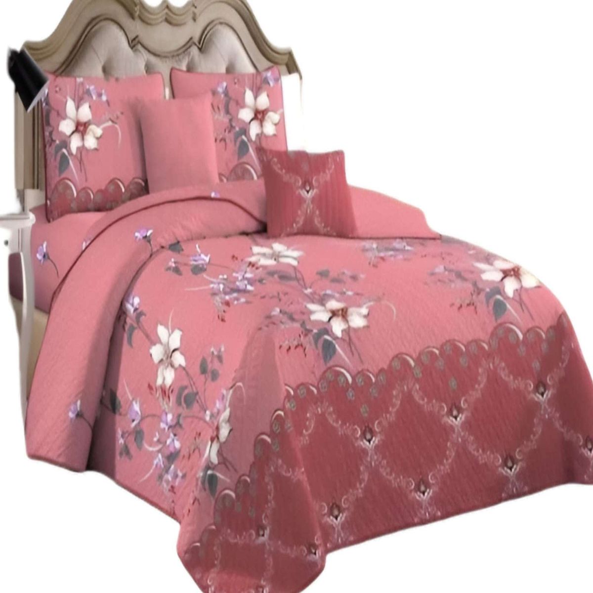 GENERICO - SET SABANA CON CUBRECAMA PLAZA Y MEDIA S77