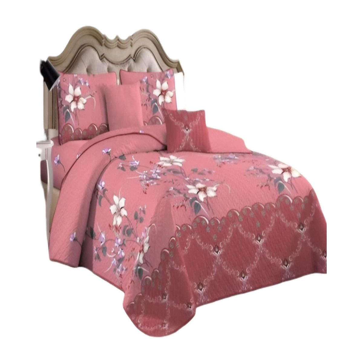 GENERICO - SET SABANA CON CUBRECAMA PLAZA Y MEDIA S77