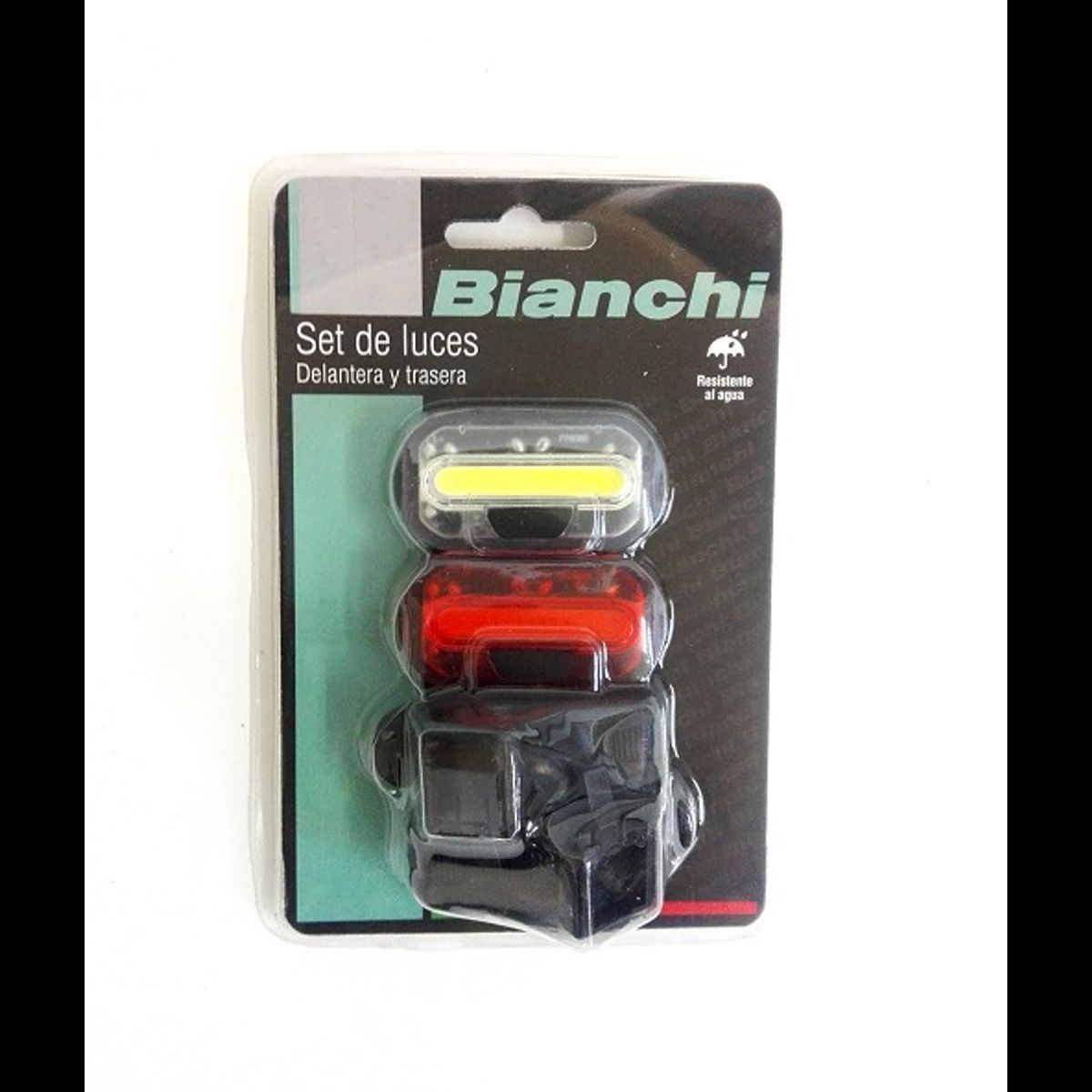 BIANCHI - SET LUCES BIANCHI WHITE-RED 6068