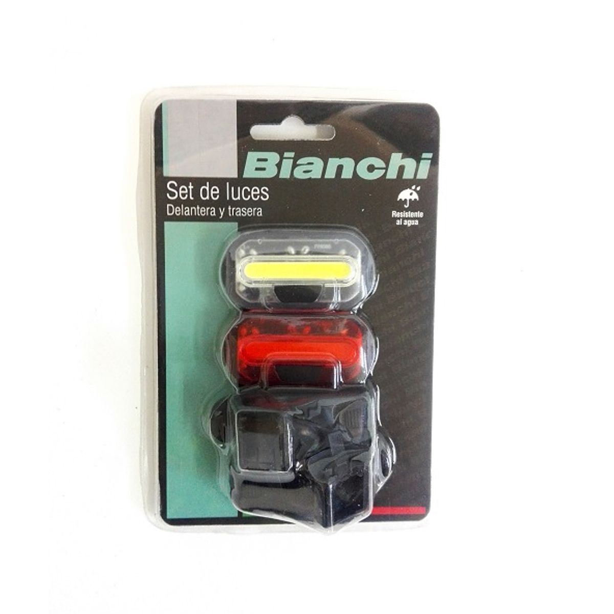 BIANCHI - SET LUCES BIANCHI WHITE-RED 6068