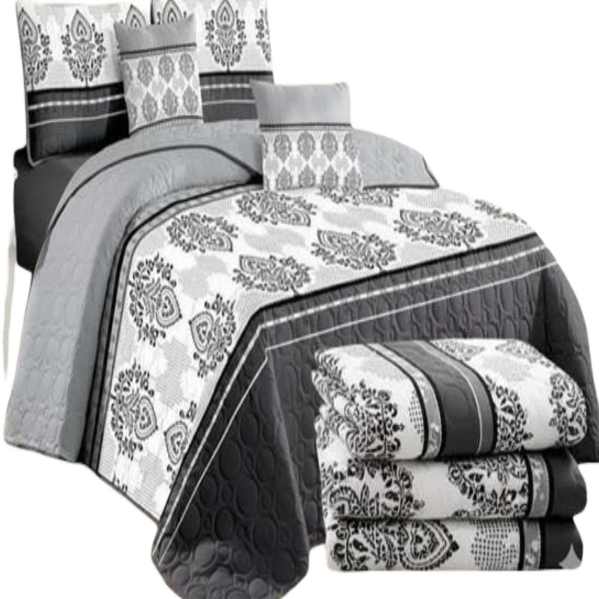 GENERICO - SET SABANA CON CUBRECAMA KING S128