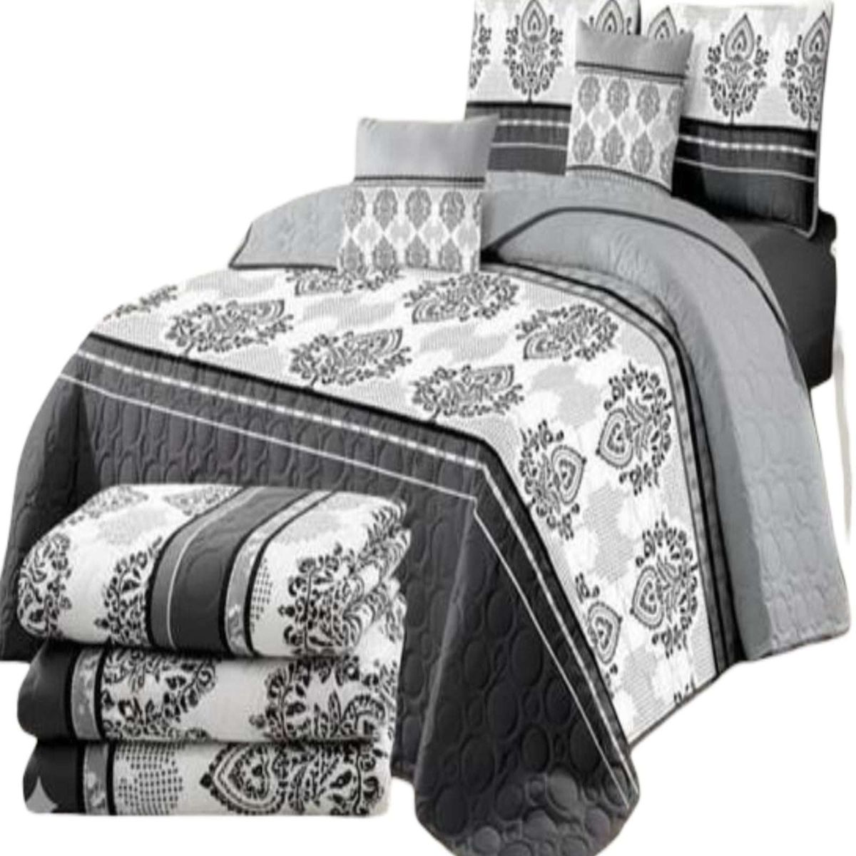 GENERICO - SET SABANA CON CUBRECAMA KING S128