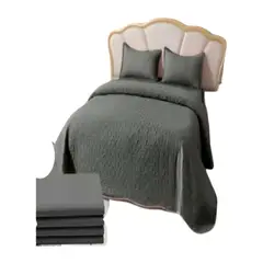 GENERICO - SET SABANA CON CUBRECAMA KING S141