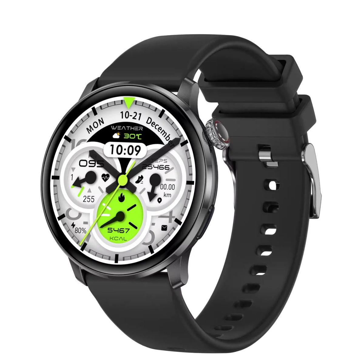 GENERICO - Reloj Inteligente DS5 Pantalla HD 143” llamadas Bth monitoreo salud Doble Correa Compatible