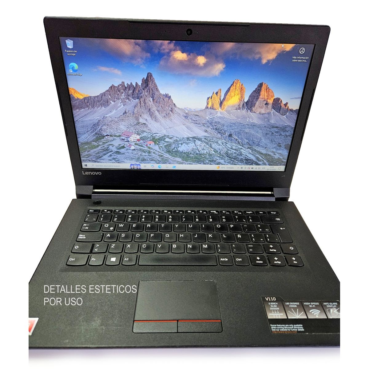 DELL - NOTEBOOK V110-14AST AMD A4-9120 8GB RAM-120GB SSD REACONDICIONADO