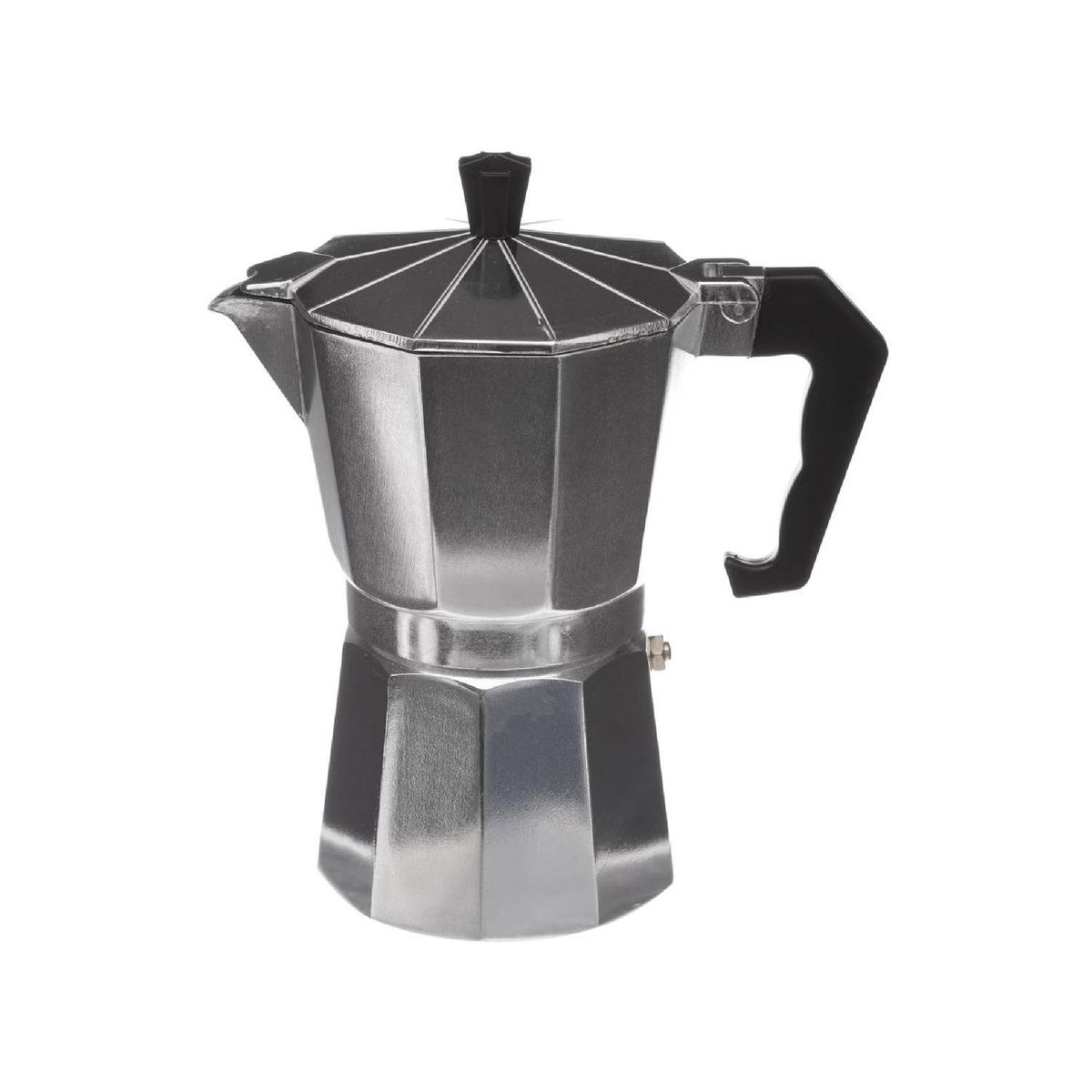 SECRET DE GOURMET - Cafetera Italiana Acero Inoxidable 6 Tazas Secret de Gourmet