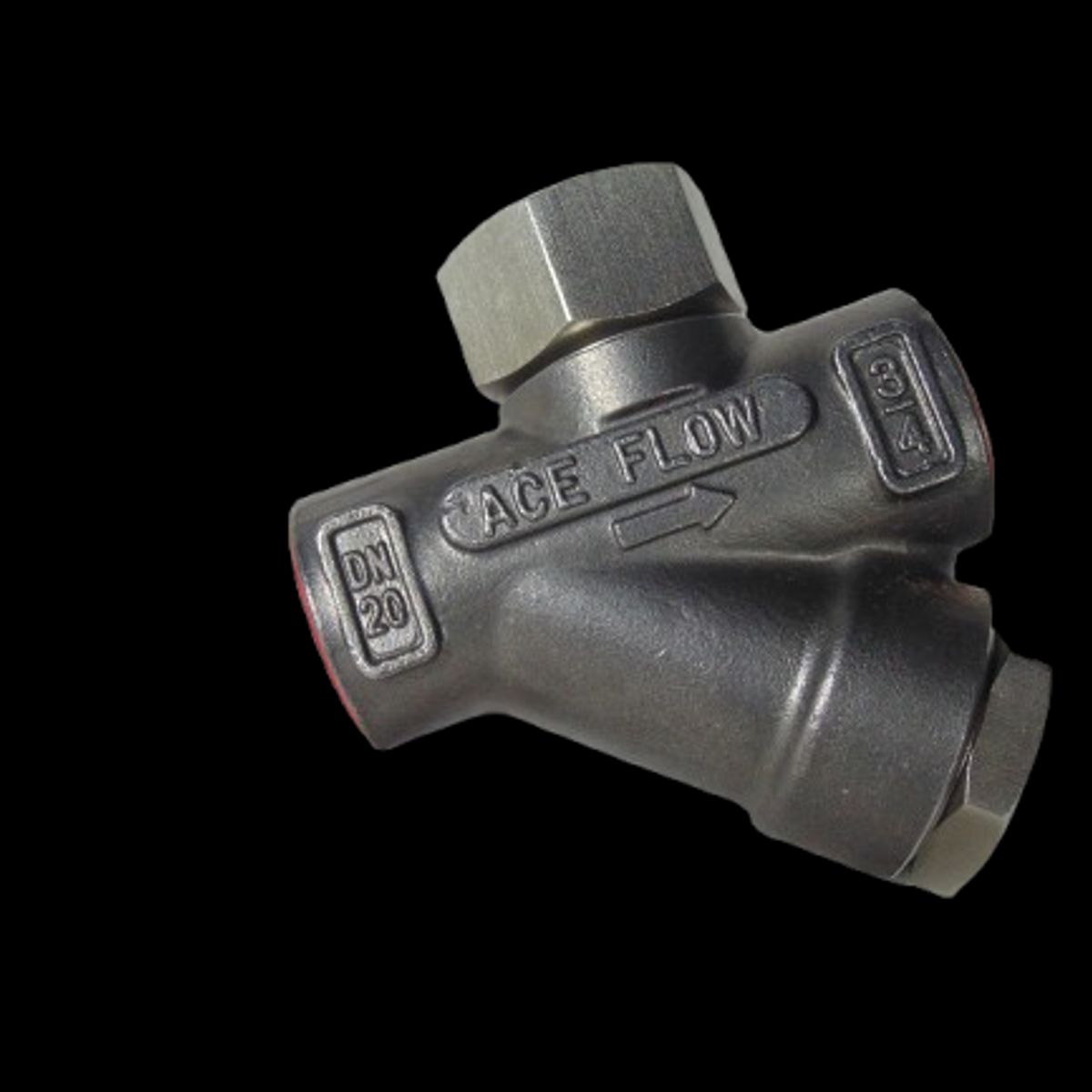 GENERICO - Trampa Termodinámica para Vapor con Filtro  34 Acero Inoxidable MARCA STEAMSHIELD