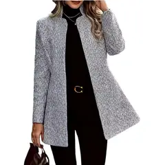 DANK - Abrigo Mujer casual con estilo