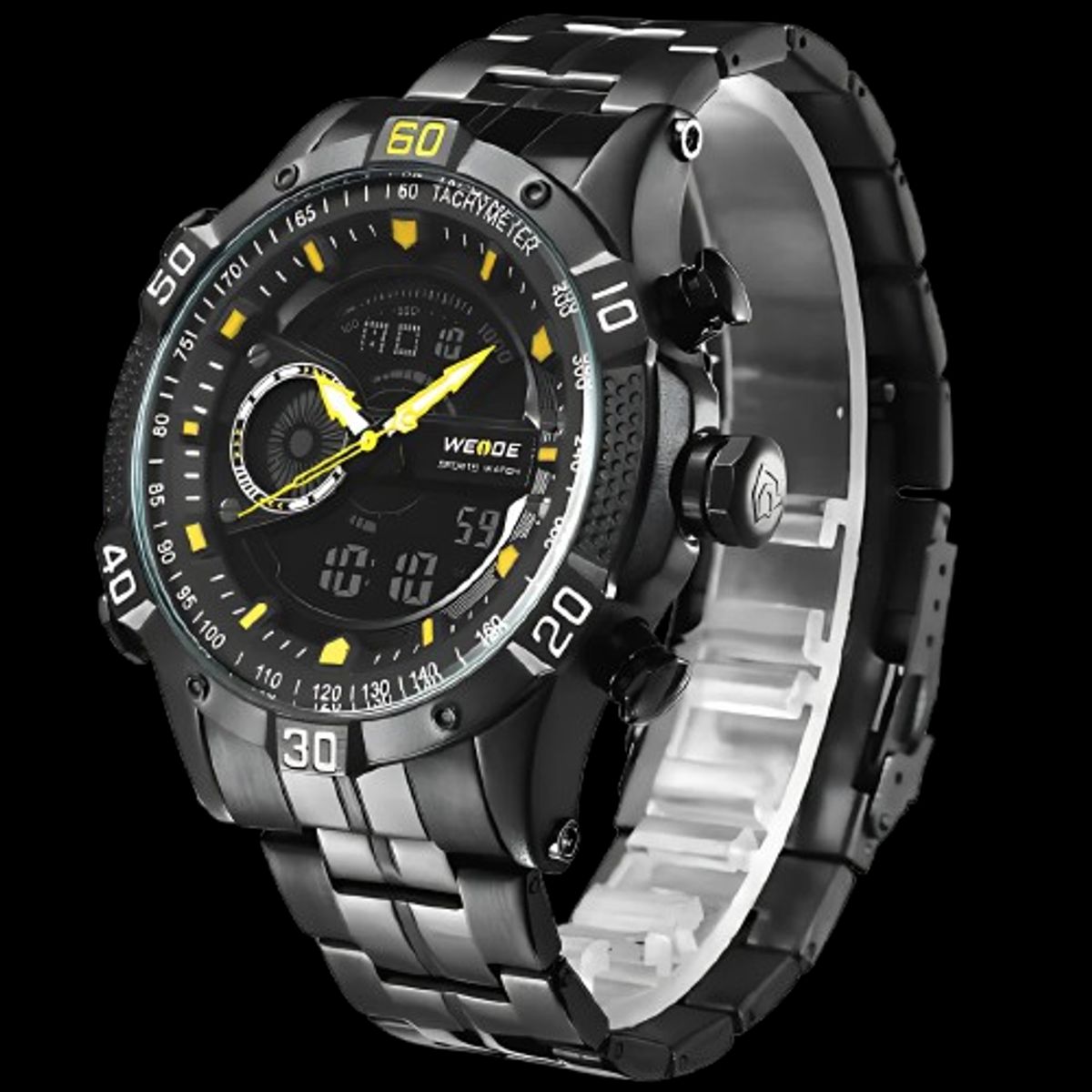 WEIDE - RELOJ WEIDE WH6902B-3C HOMBRE ANALOGO DIGITAL JAPAN