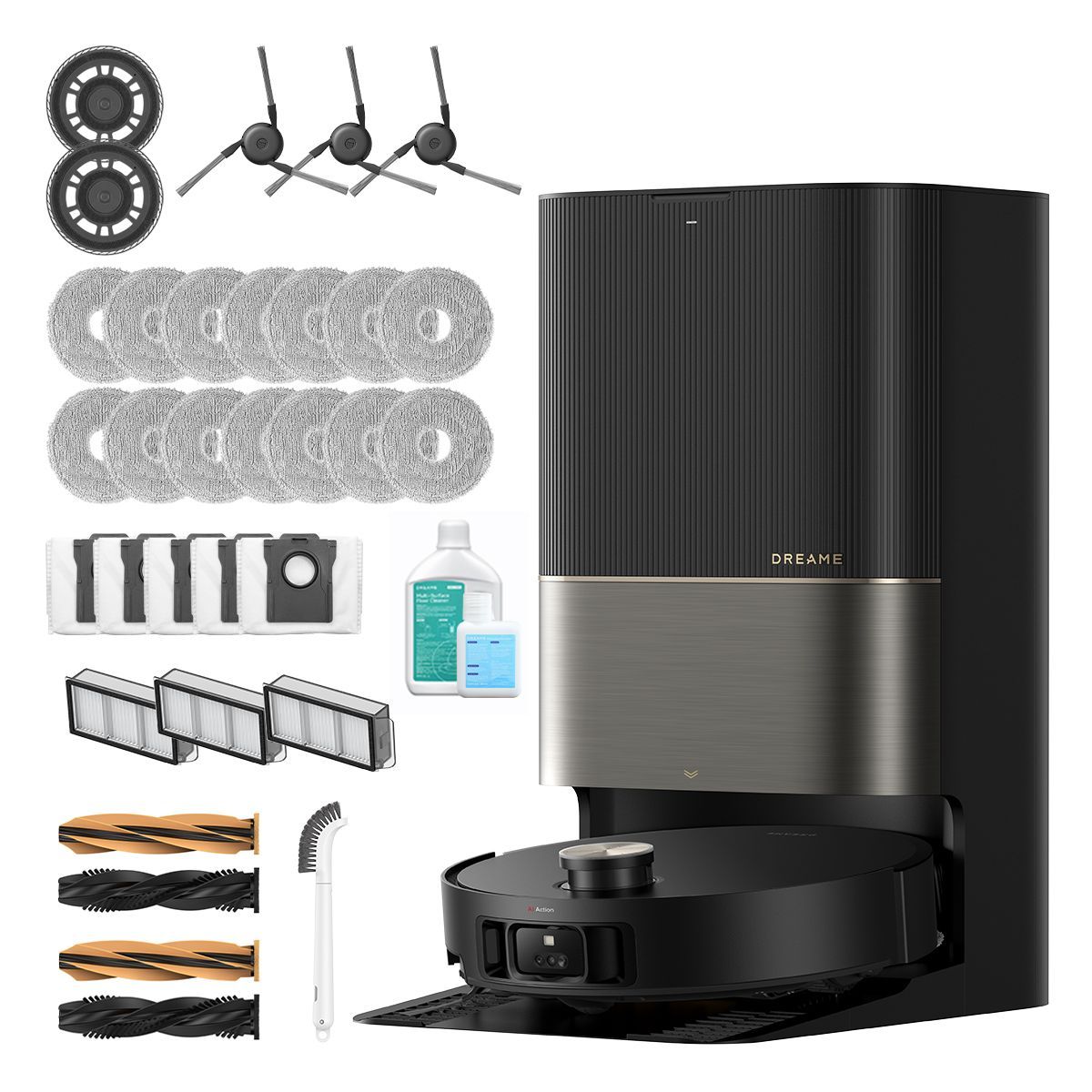 DREAME - DREAME X50 Ultra Complete Robot Aspirador y trapeador con vacío automático succión de 20,000 Pa