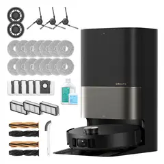 DREAME - X50 Ultra Complete Robot Aspirador y trapeador con vacío automático succión de 20,000 Pa