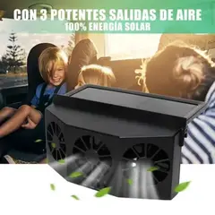 MOVI - EXTRACTOR TRIPLE DE AIRE CALIENTE PARA AUTO SOLAR- REFRIGERACIÓN INTELIGENTE