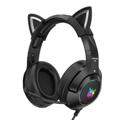 ONIKUMA - Audífonos Gamer K9 RGB - Rosa