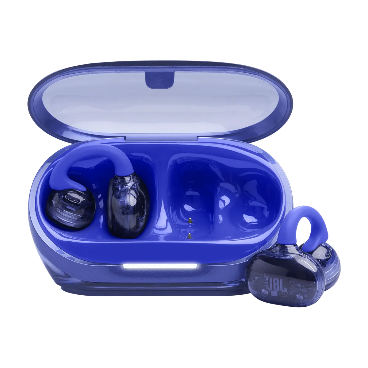 JBL - JBL Soundgear Clips Headphones TWS Open Ear Blue