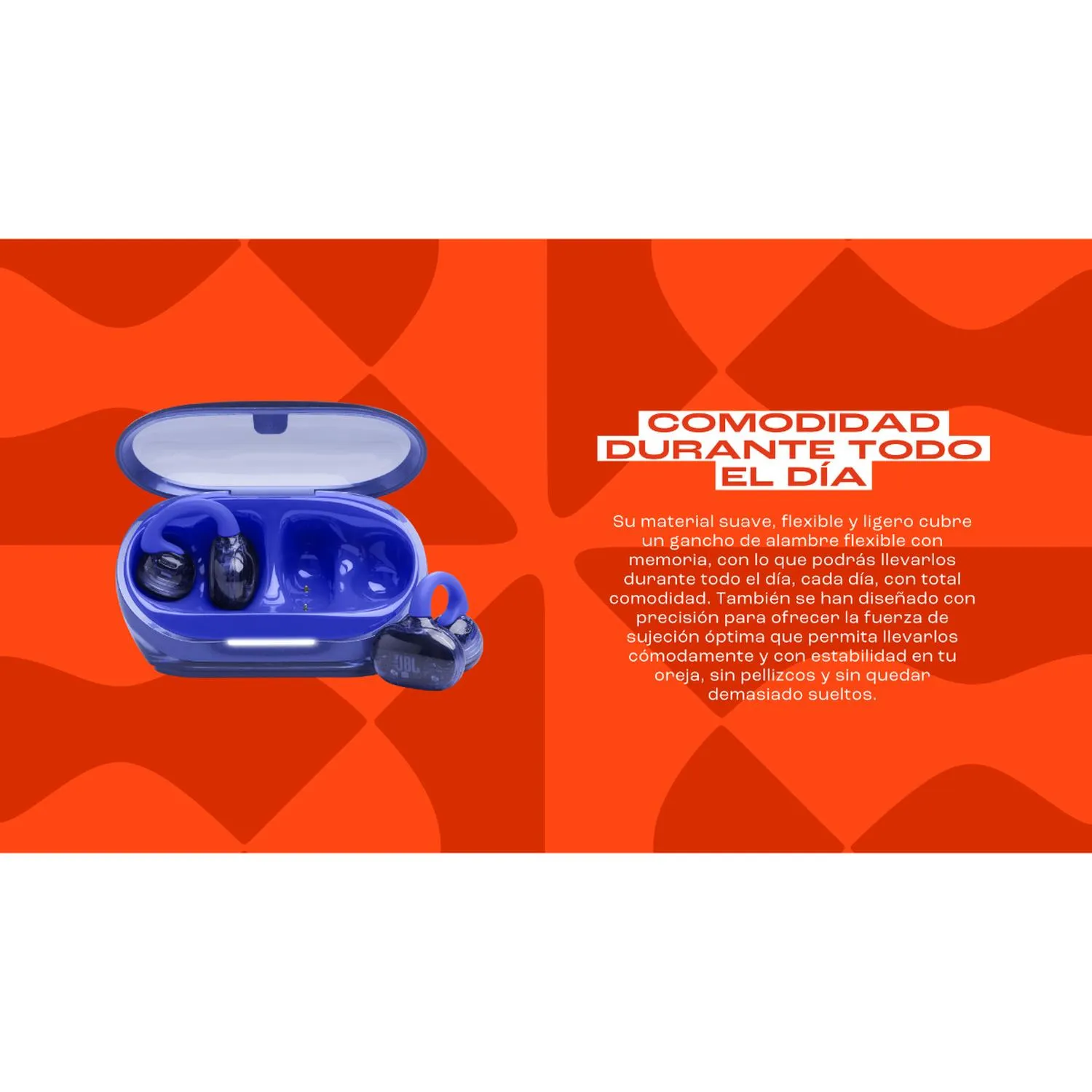 JBL Audifonos Bluetooth JBL Soundgear clips Azul | Falabella Chile