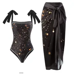 VELVET - Traje De Baño Entero Black Sands