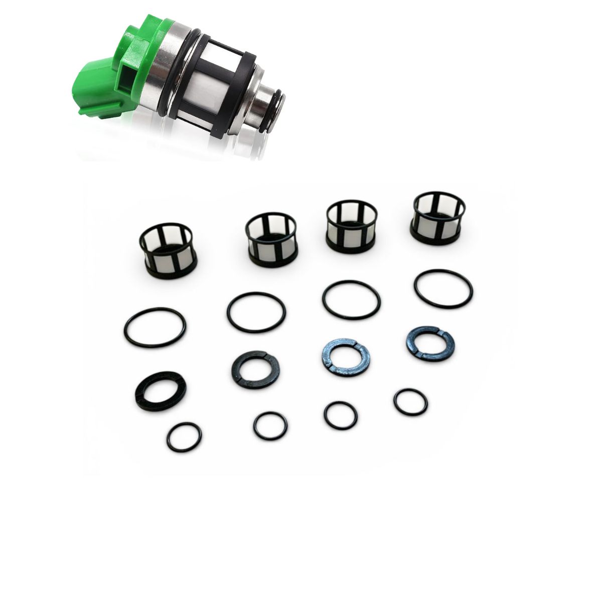 GENERICO - Kit De Gomas Inyectores Compatible Con Nissan D21