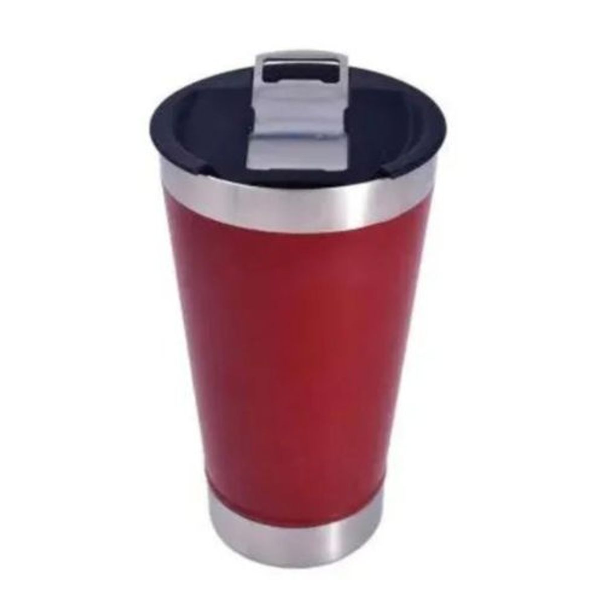GENERICO - Vaso Térmico De 473 Ml Con Tapa Y Abridor Para Cerveza