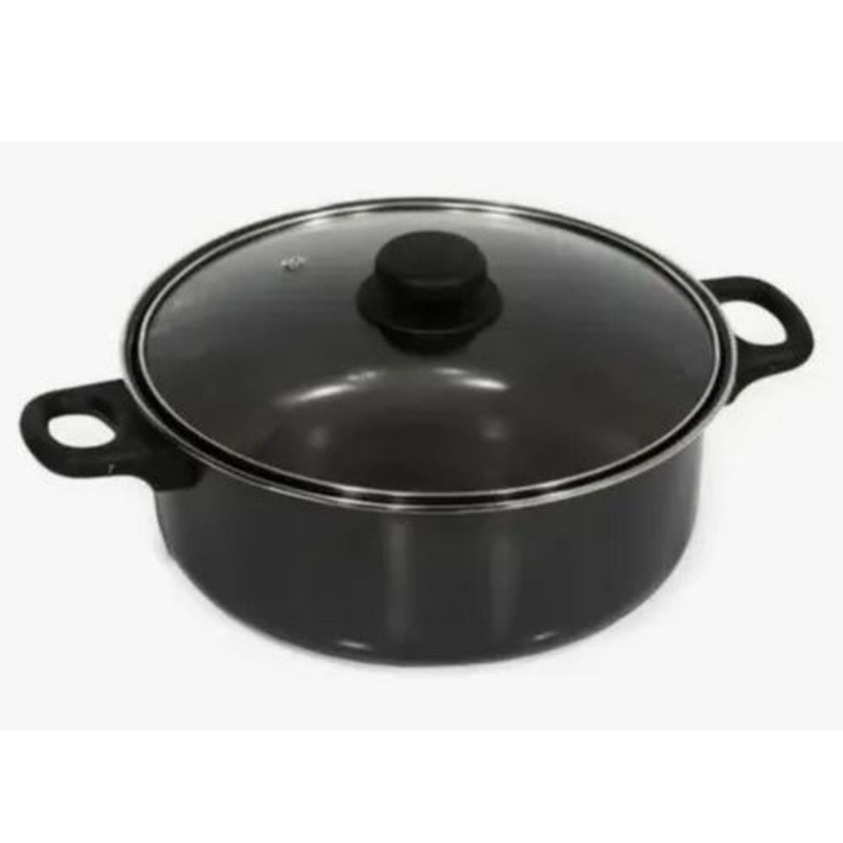 GENERICO - Set De Batería Antiadherente 7pzs Set De Ollas Granito Negro