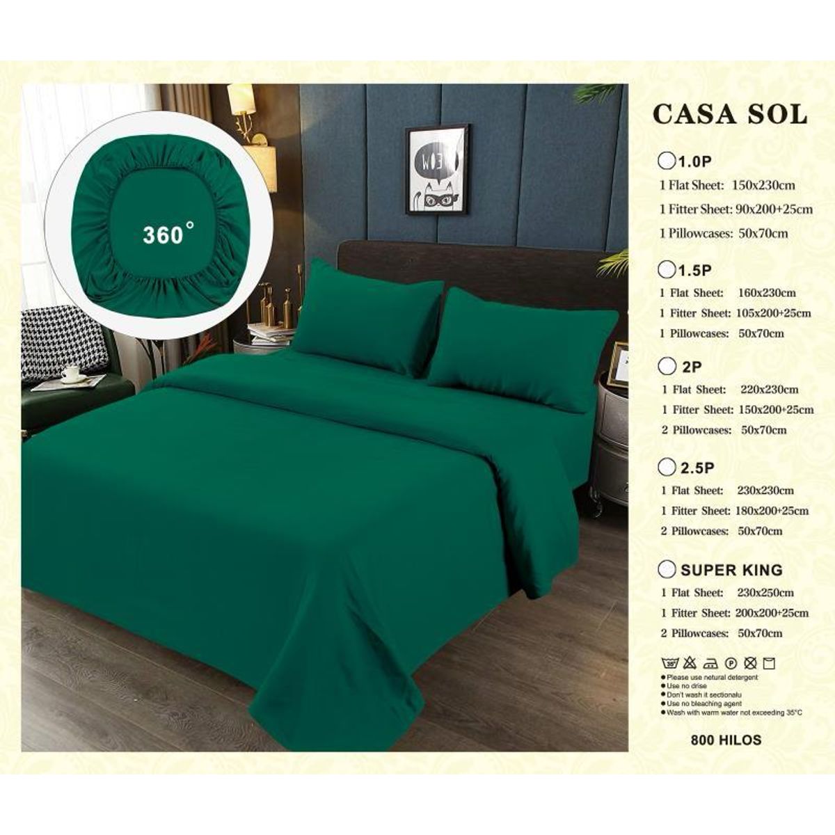 GENERICO - JUEGO DE SABANAS 100% ALGODON  SUAVES Y CÁLIDAS