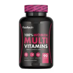SUPLETECH - 100% Women Multivitamins 90 caps - Foodtech