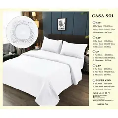 GENERICO - JUEGO DE SABANAS 100% ALGODON SUAVES Y CÁLIDAS