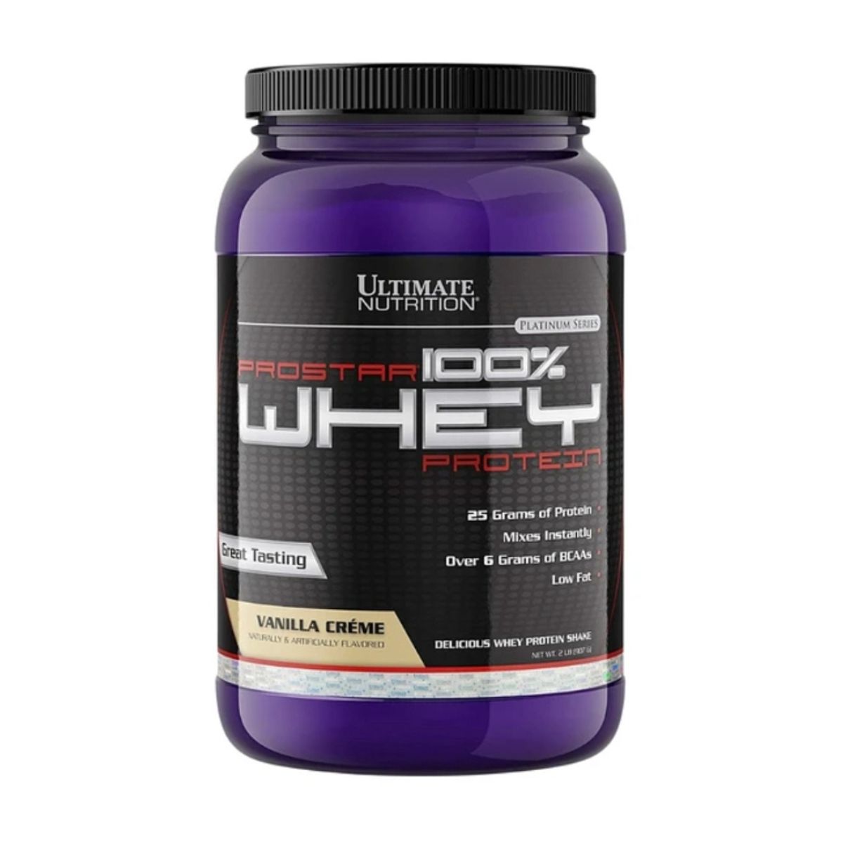 ULTIMATE NUTRITION - PROSTAR 100% Whey Protein – 2 lbs / 30 servicios VAINILLA