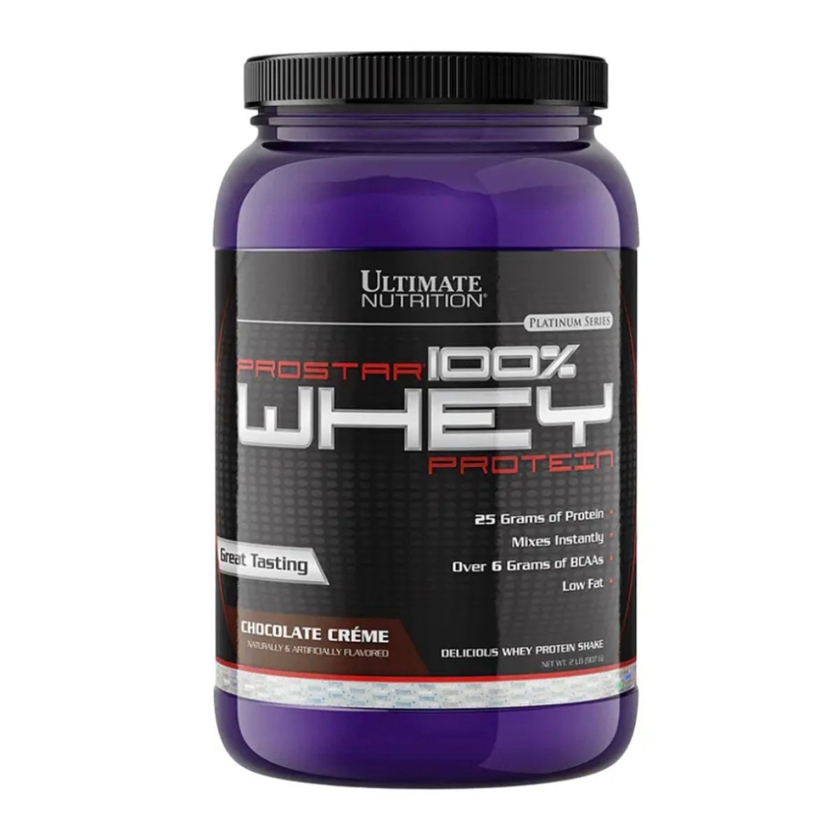 ULTIMATE NUTRITION - PROSTAR 100% Whey Protein – 2 lbs / 30 servicios CHOCOLATE