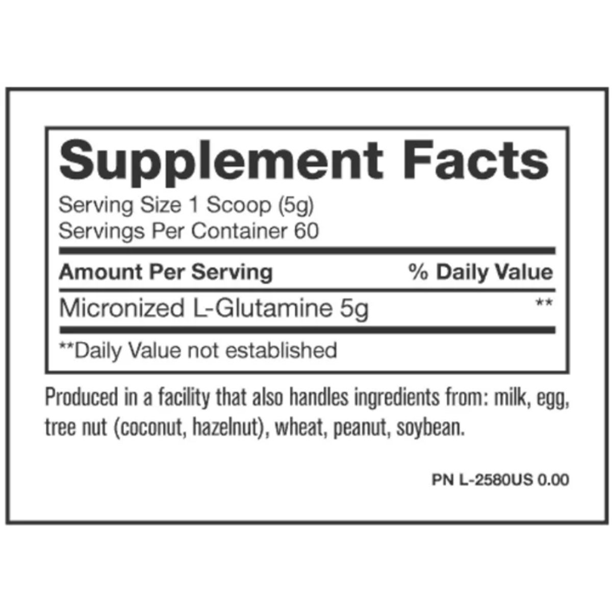 MUTANT - Mutant Glutamine Glutamina 300 Gr