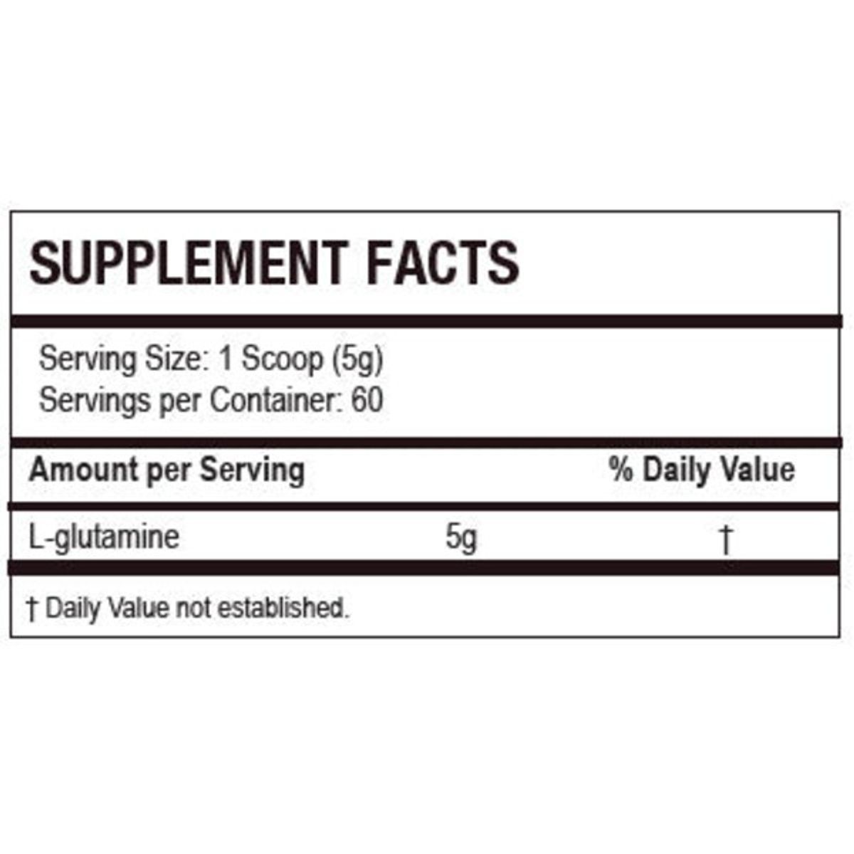 MUSCLETECH - Muscletech Platinum 100% Glutamine 300 Gr