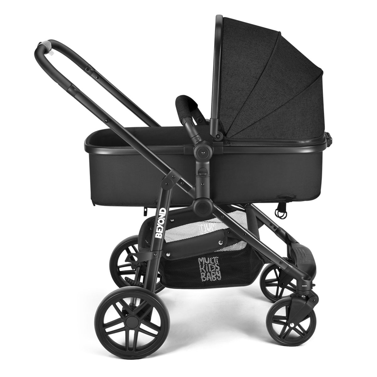 MULTILASER - Coche 2 En 1 Multikids Baby Beyond Negro BB428SA
