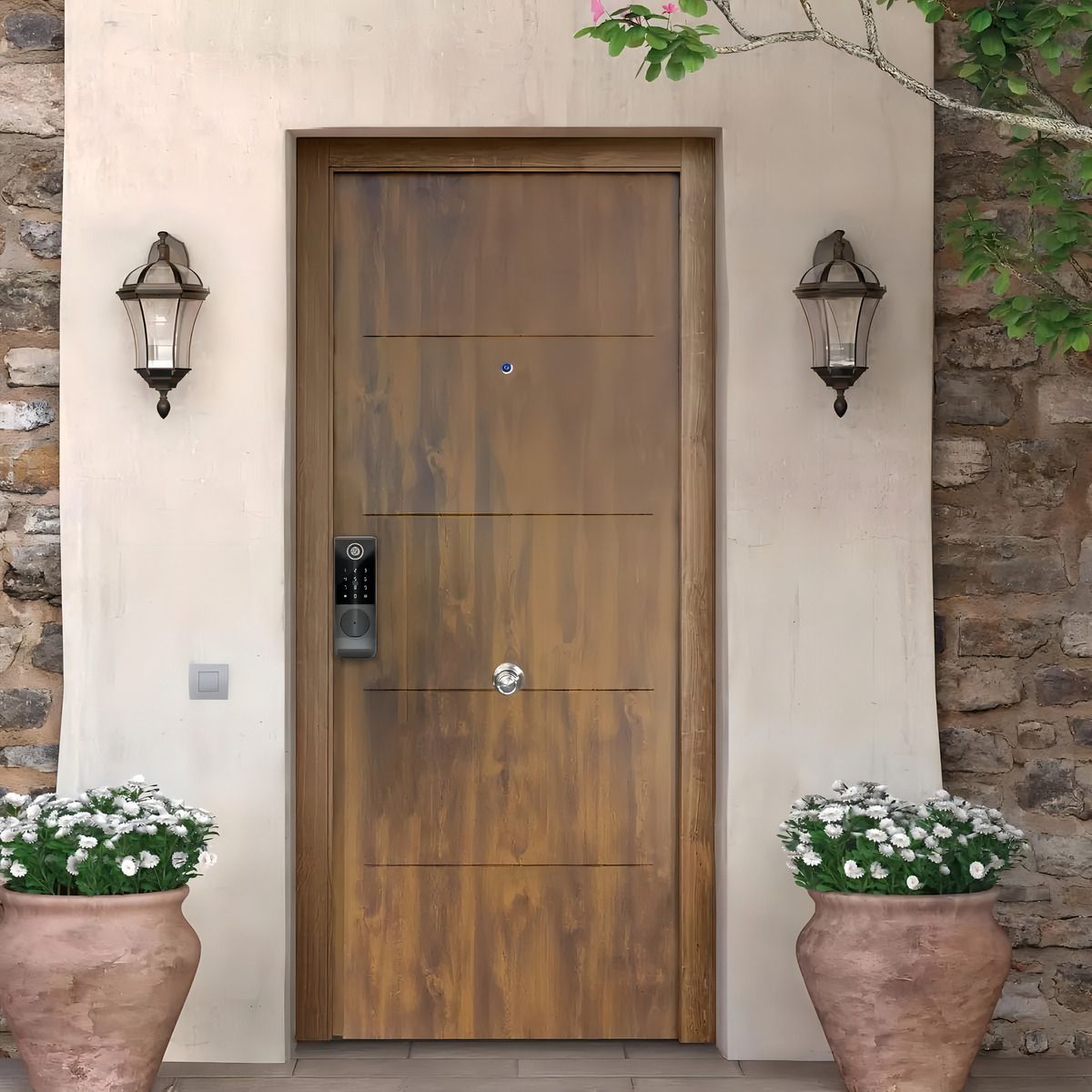 ANYHOGAR - Cerradura Inteligente Digital Inteligente App Wifi Vida