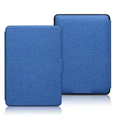 GENERICO - Funda Impermeable De Textura De Lino Para Kindle Paperwhite 5 KPW5