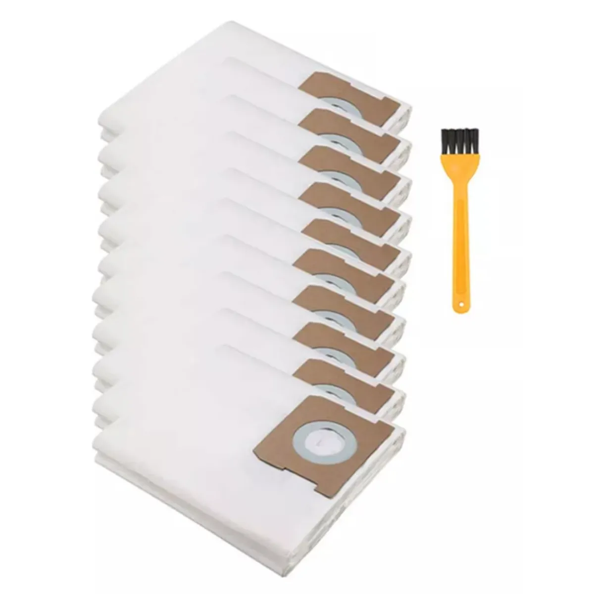 KINDA NICE - 10 Bolsas De Papel Para Aspiradoras (con Cepillos)