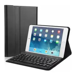 GENERICO - Funda Con Teclado En Español Impermeable y Antigolpes Para iPad 7-9 Generación