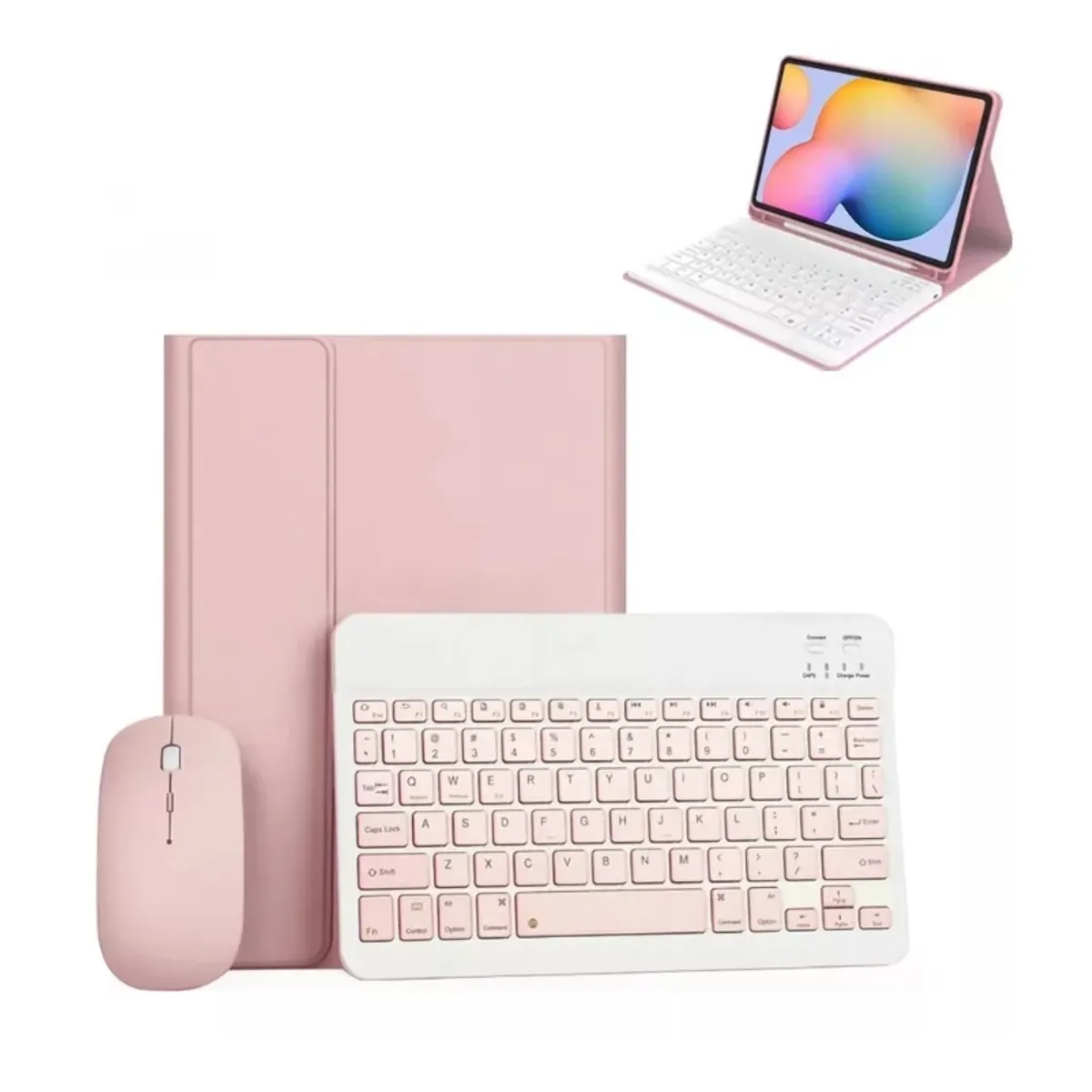GENERICO - Funda Con Mouse Teclado En Español Impermeable y Antigolpes Para iPad 10 Gen