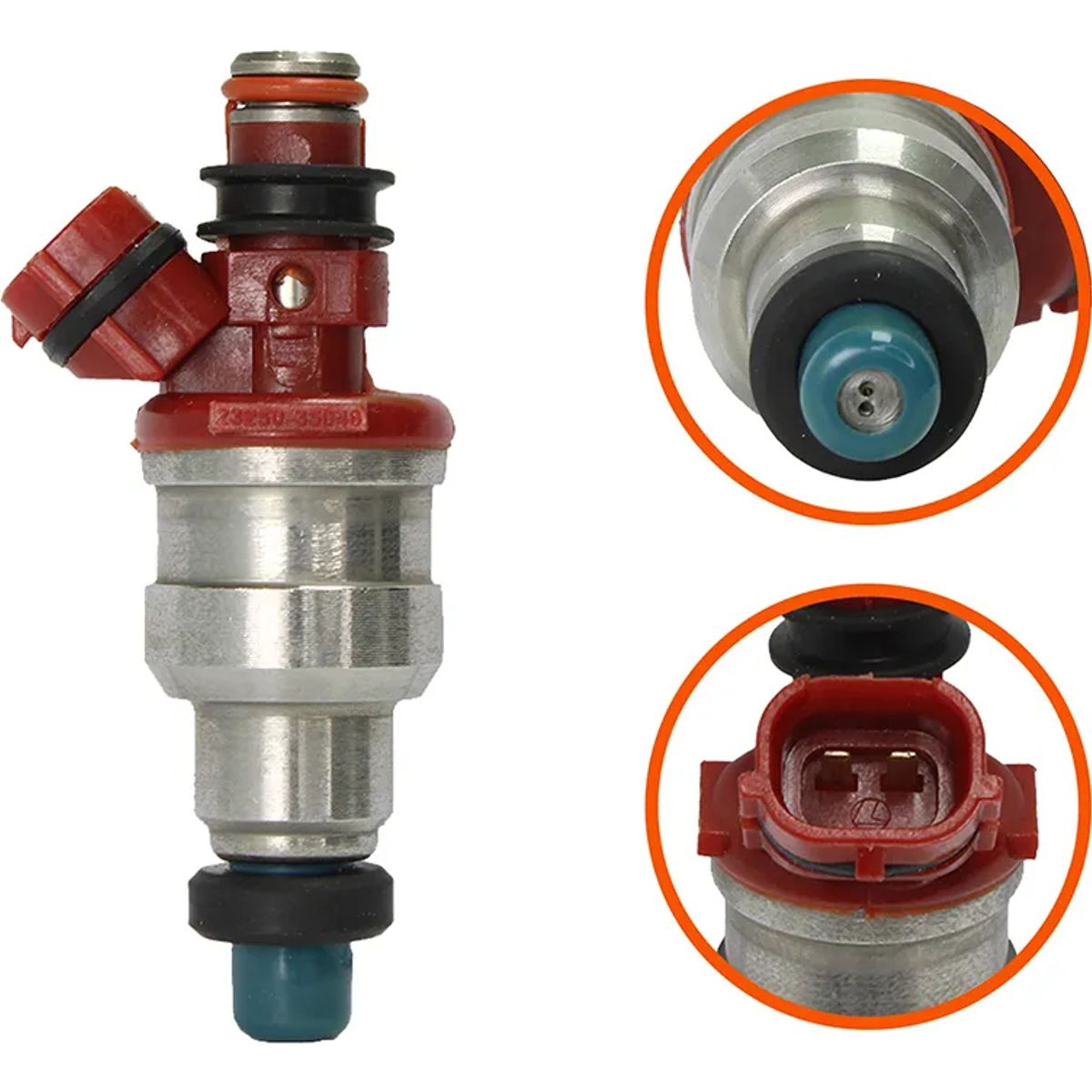 GENERICO - Inyector Compatible Con Toyota Hilux 2.4 Bencinero 93/97