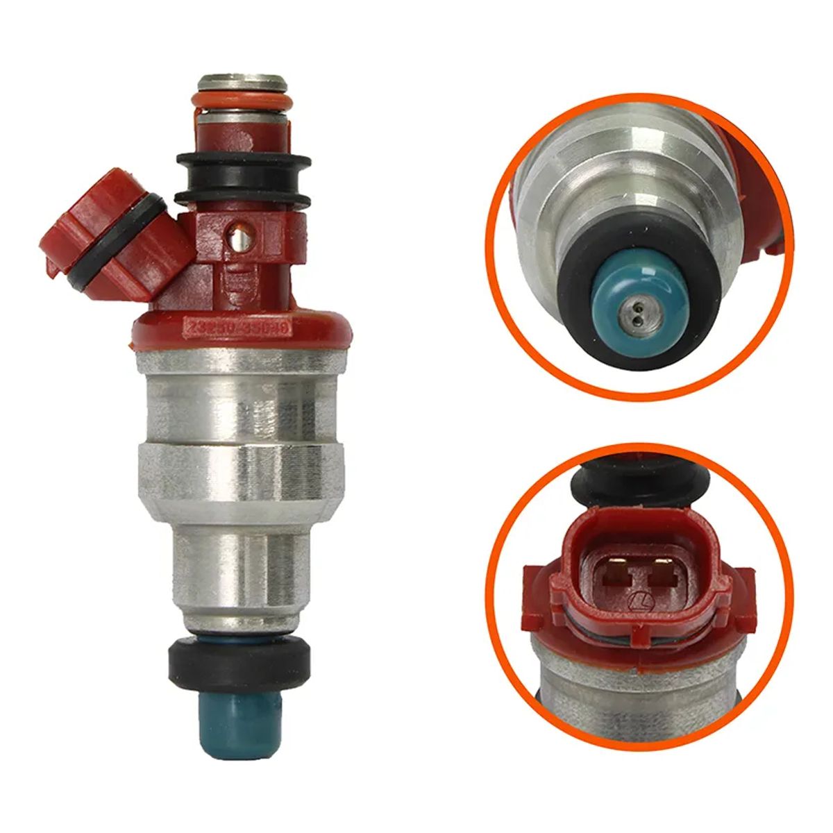 GENERICO - Inyector Compatible Con Toyota Hilux 2.4 Bencinero 93/97