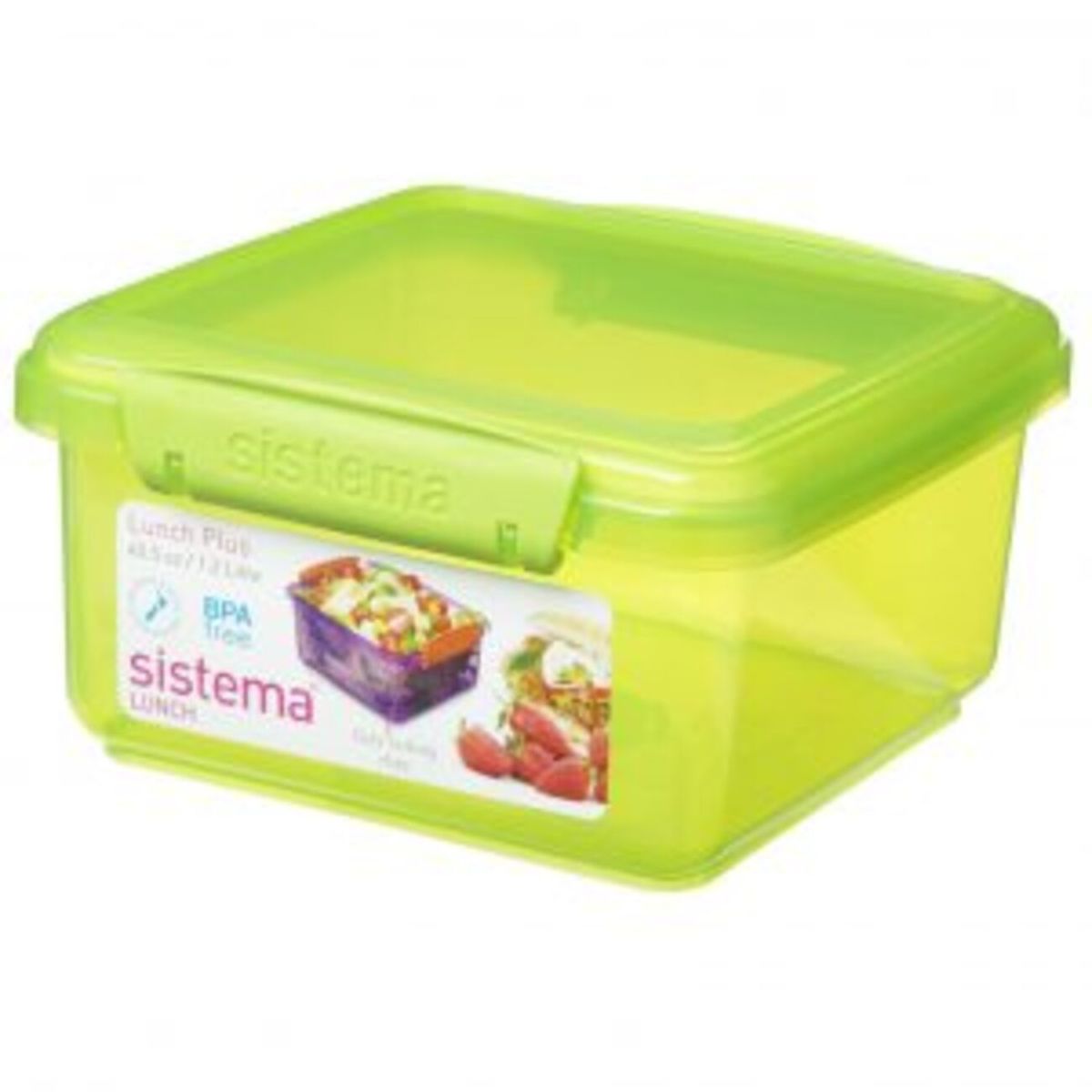 SISTEMA - Contenedor Hermético Sistema 1651 - Capacidad 1,2 Lts.- Fabricado en Nueva Zelandia