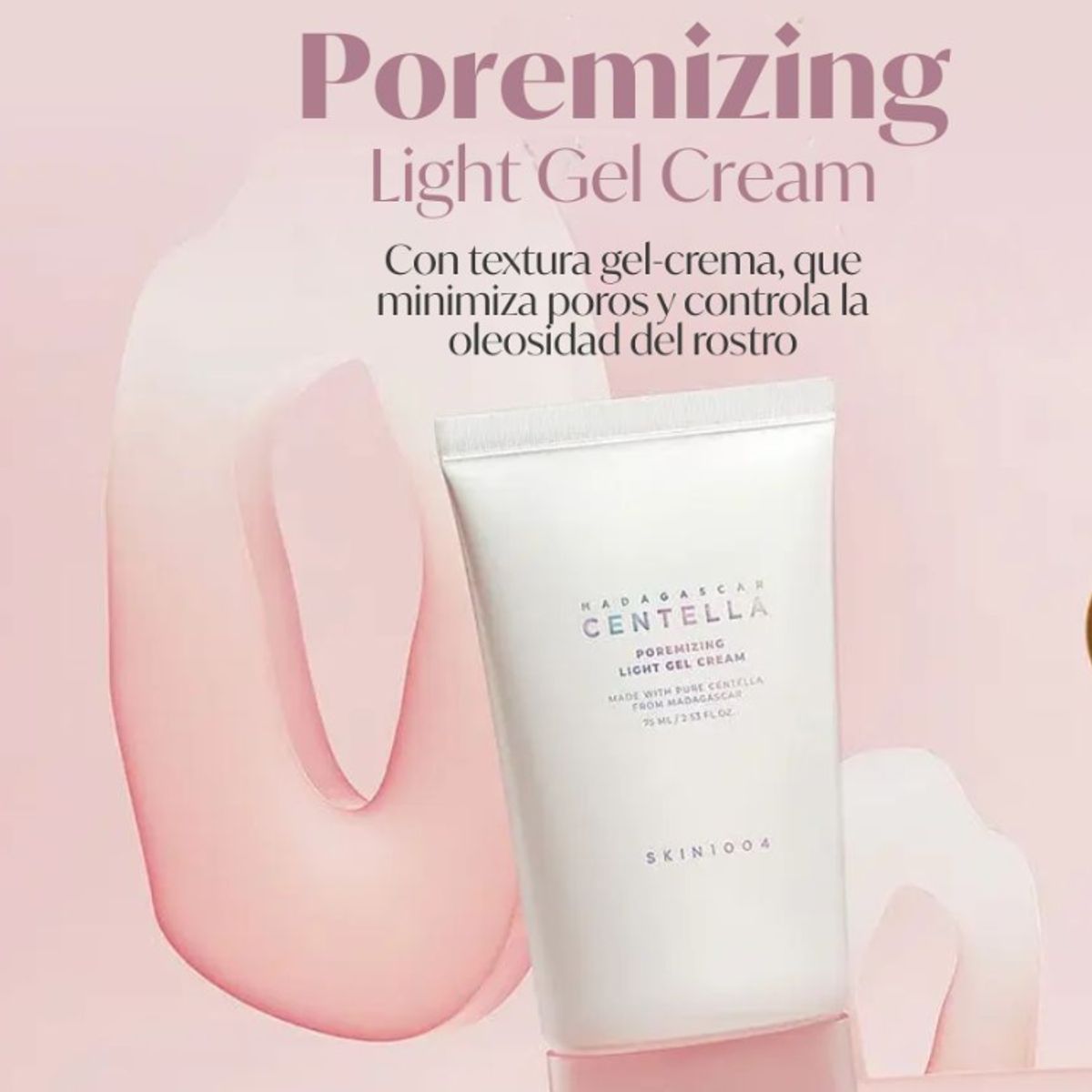 SKIN1004 - Crema  Hidratante Centella Asiática Poremizing Light Gel Cream 75ml Skin1004