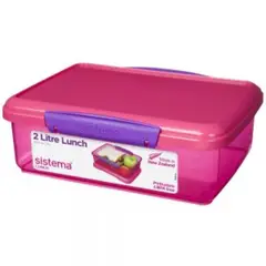 SISTEMA - Contenedor Hermético 31712 - Capacidad 2,0 Lts.- Fabricado en Nueva Zelandia