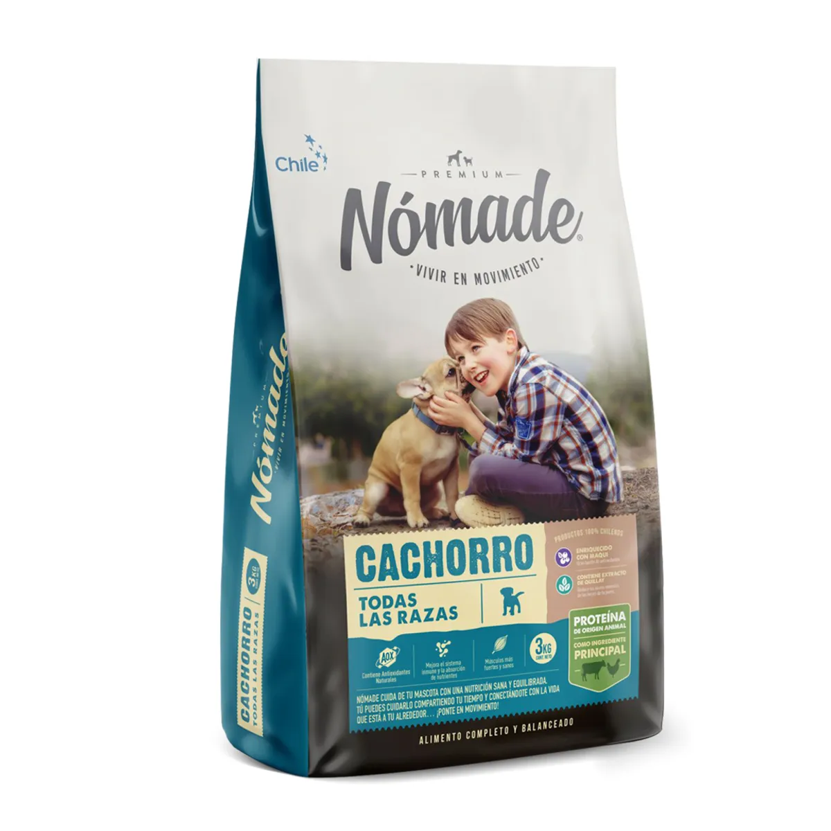 Nómade Cachorros 10 KG, marca NOMADE - Foto Principal
