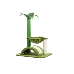 GENERICO - Rascador árbol para gatos 49x37x80cm